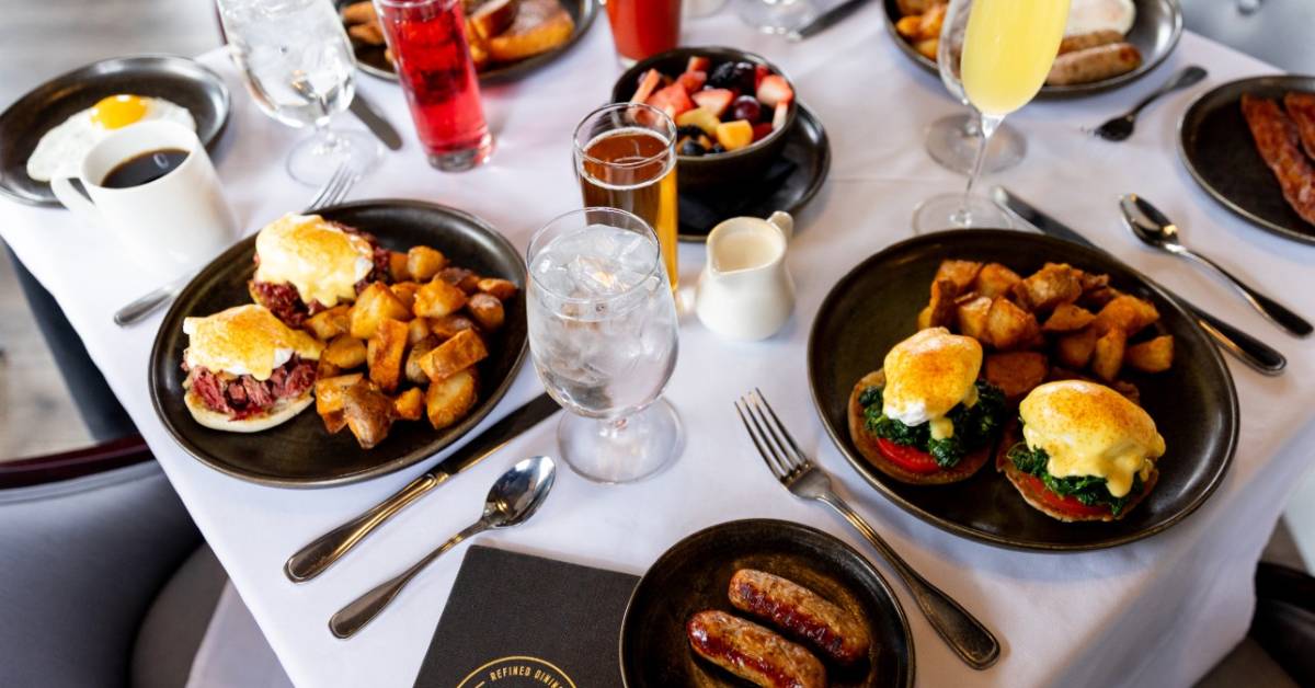 breakfast spread