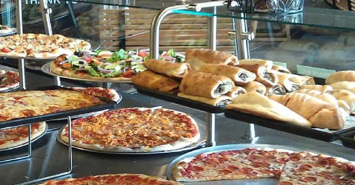 Fresh Italian food on a counter