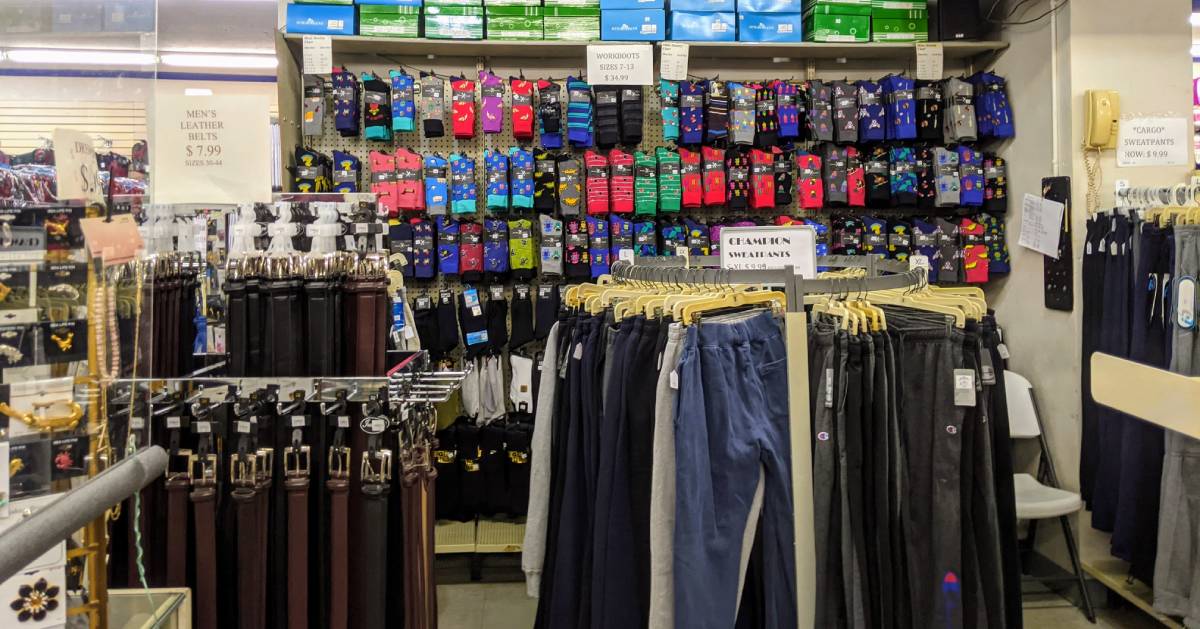 clothing store