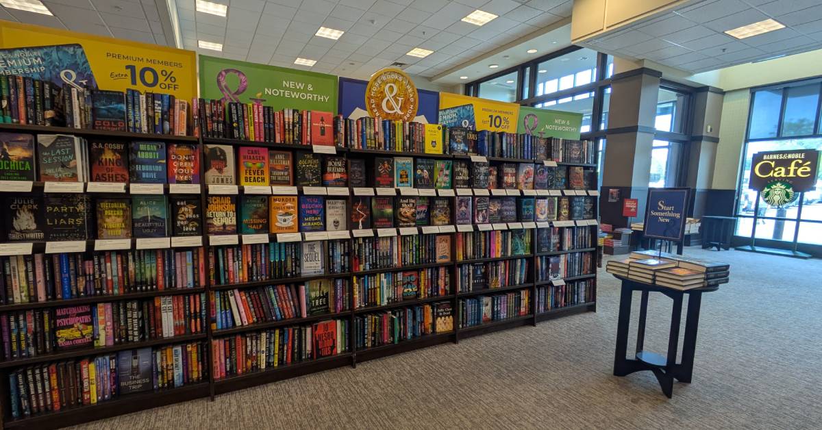 interior of barnes and noble