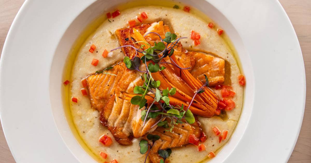 salmon dish