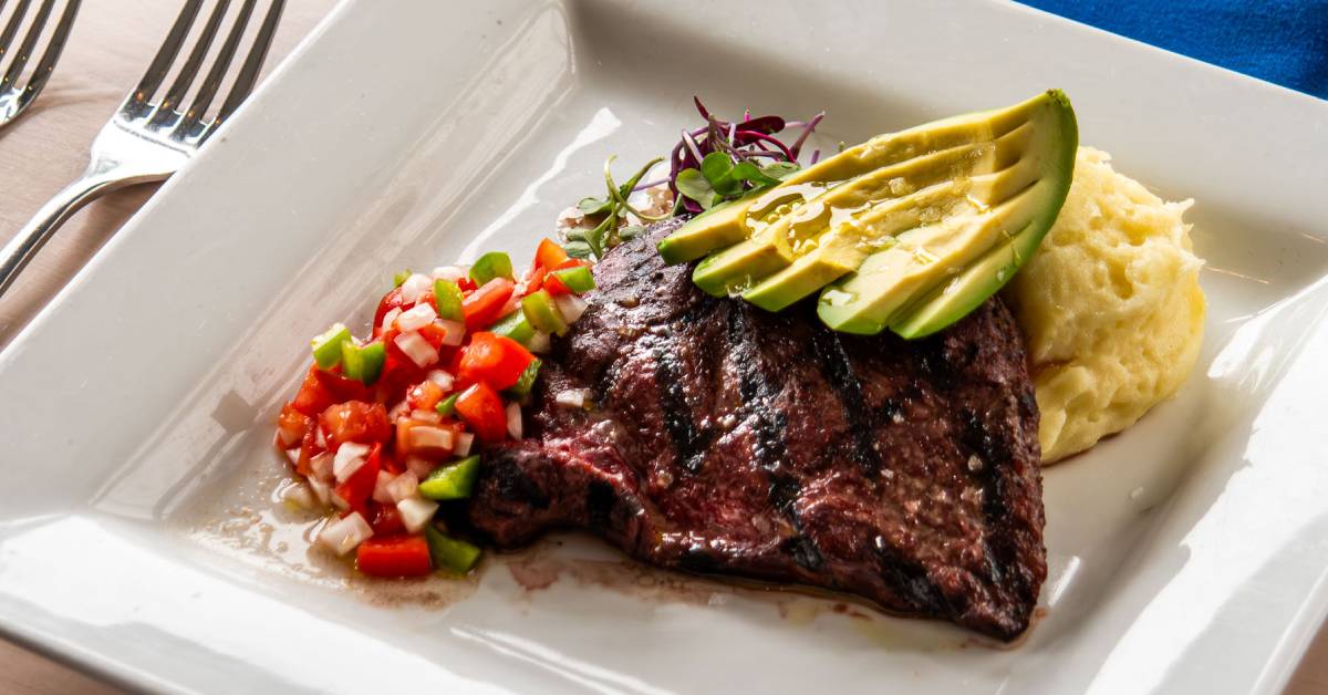 southwest flat iron steak