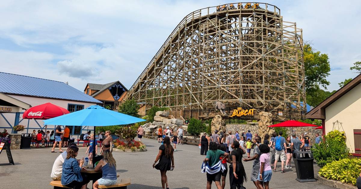 great escape bobcat coaster