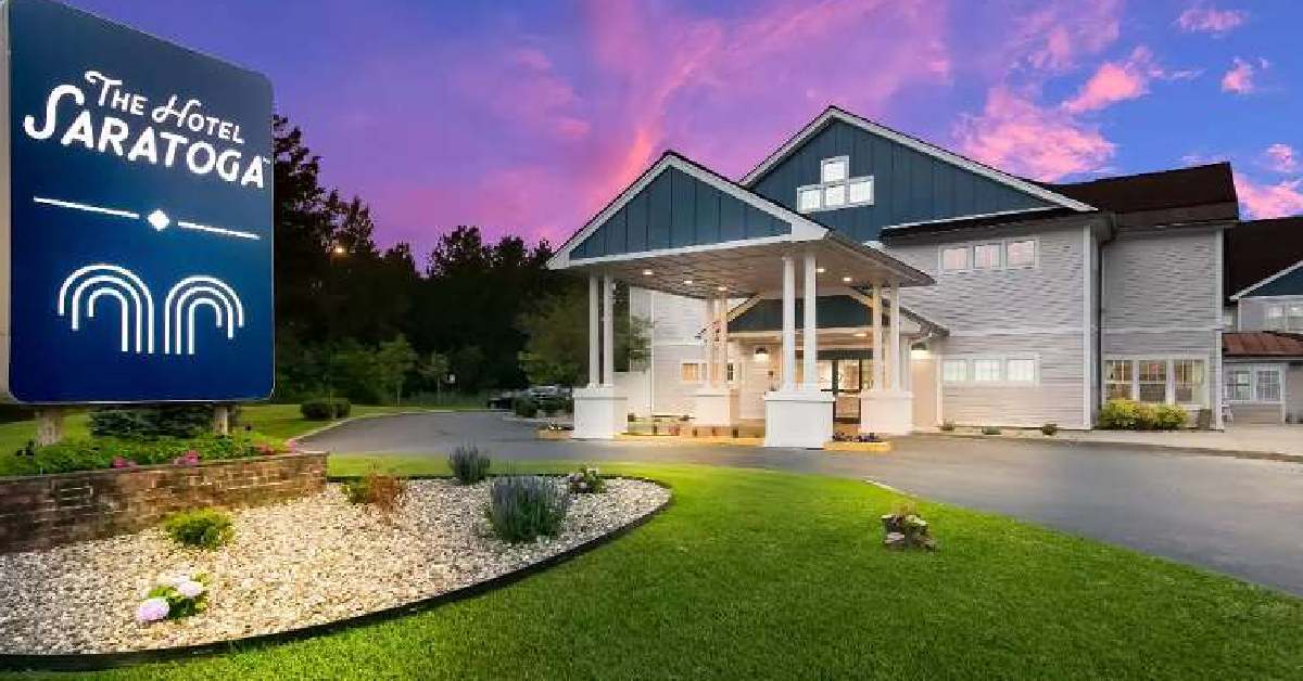 exterior of The Hotel Saratoga