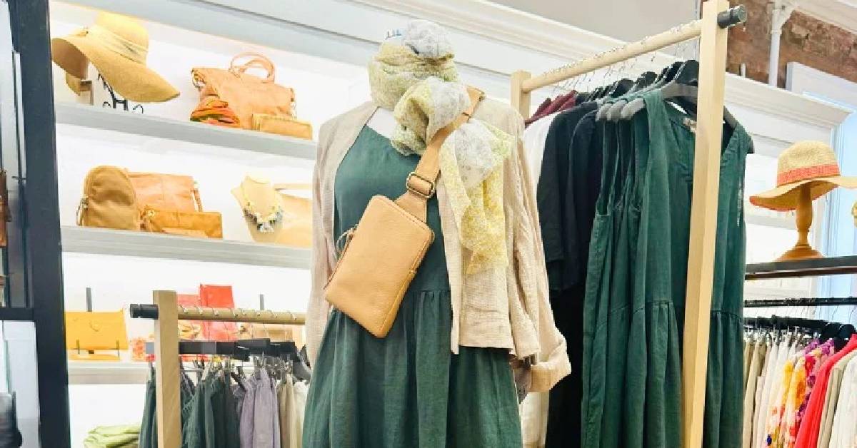 clothing display