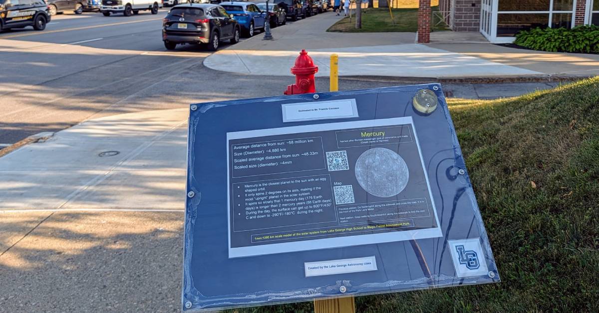 mercury replica sign