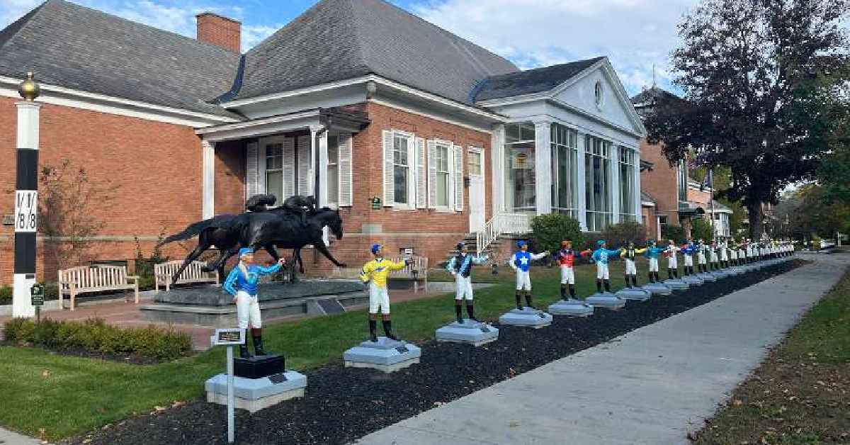 Exterior of the National Museum of Racing and Hall of Fame