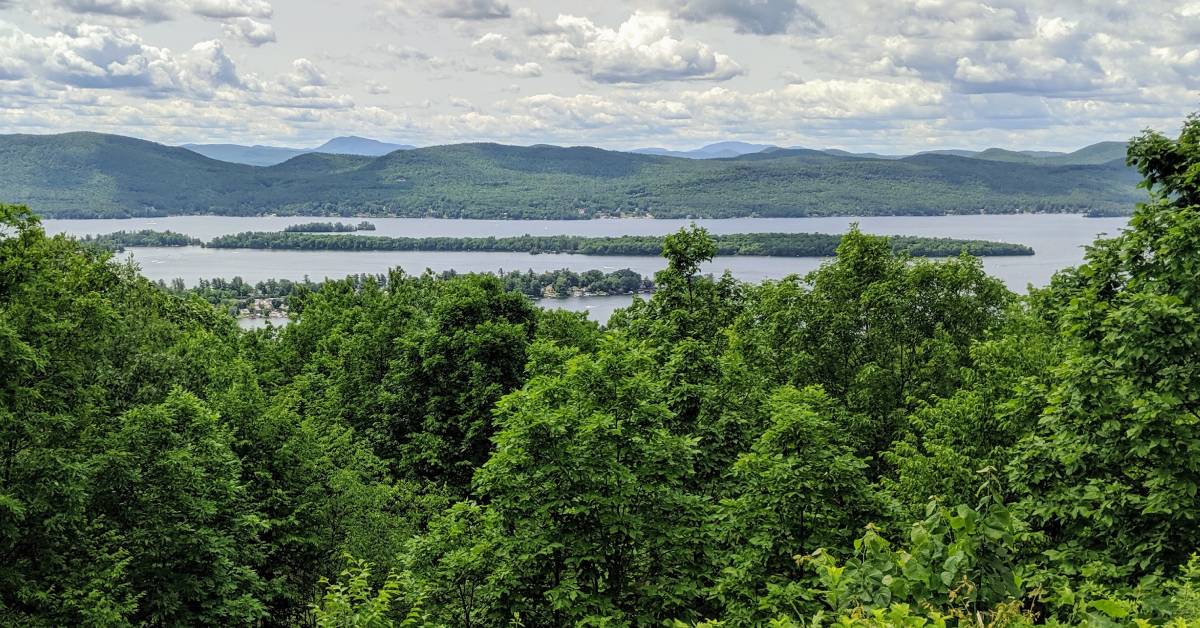 view from summit