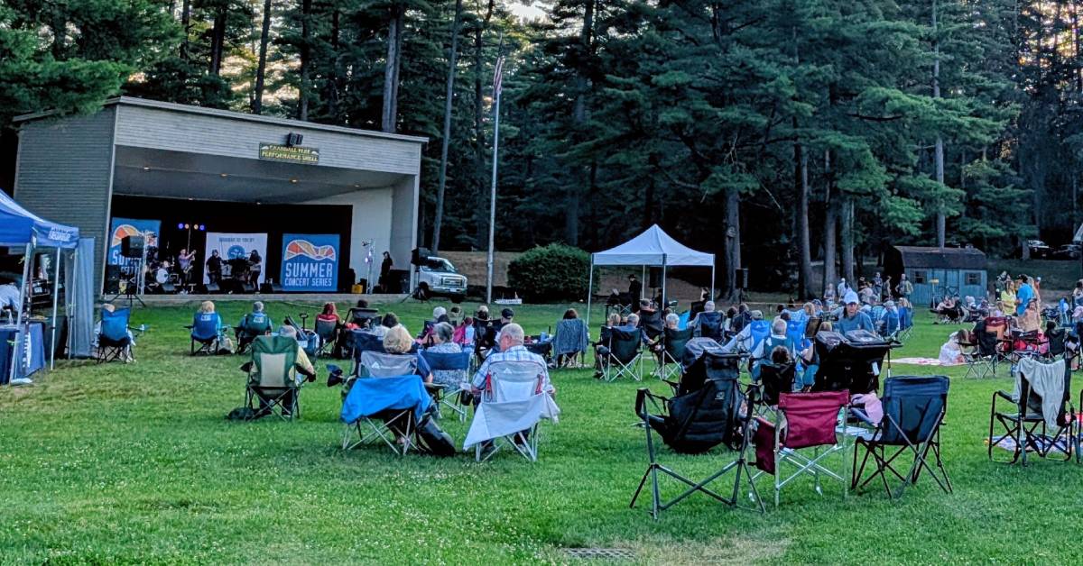 summer concert series in crandall park