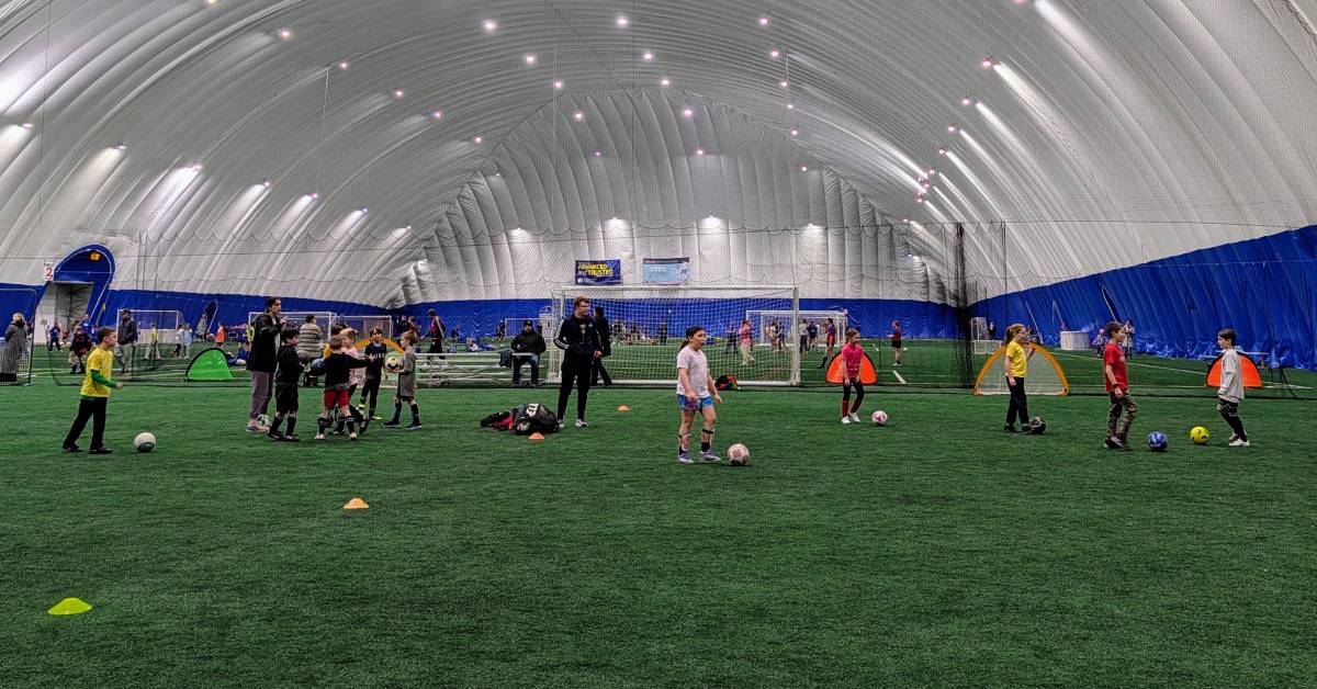 soccer at the dome