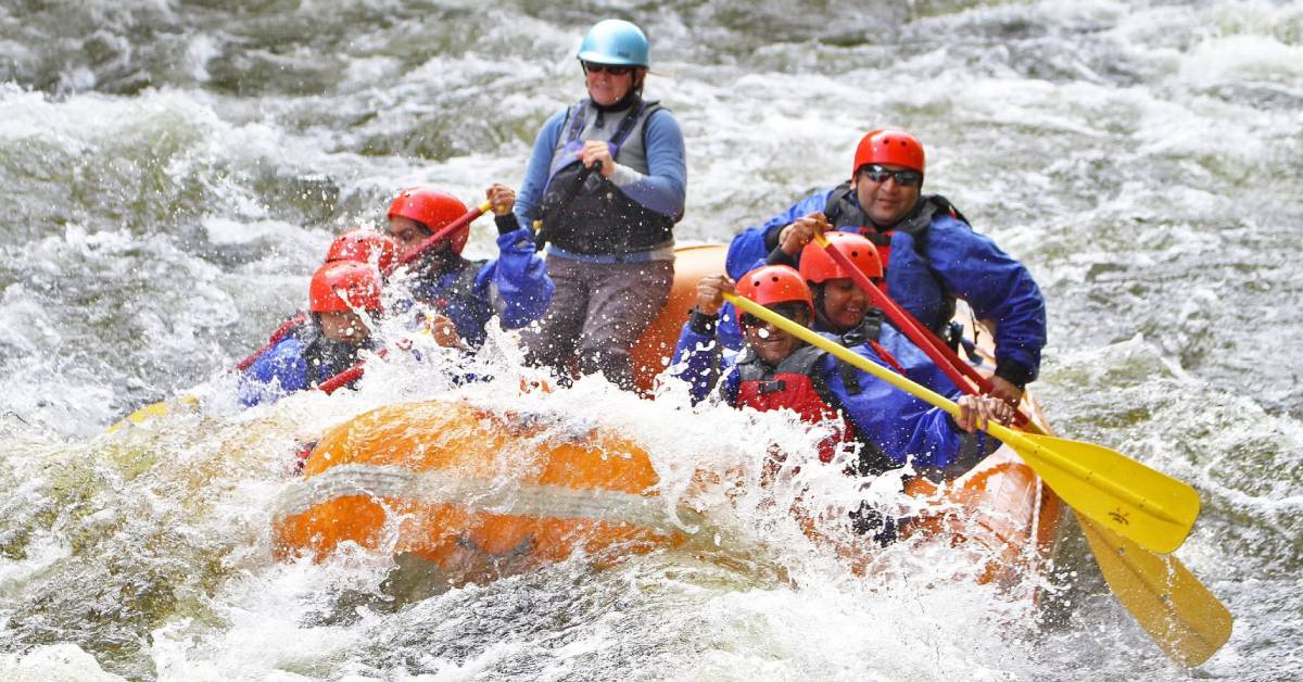 whitewater rafters