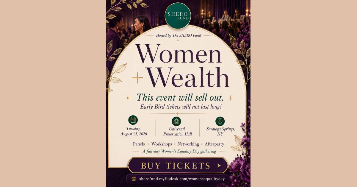 women + wealth event - buy tickets