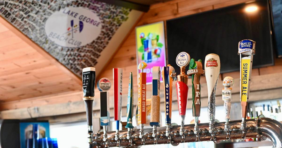drinks on tap