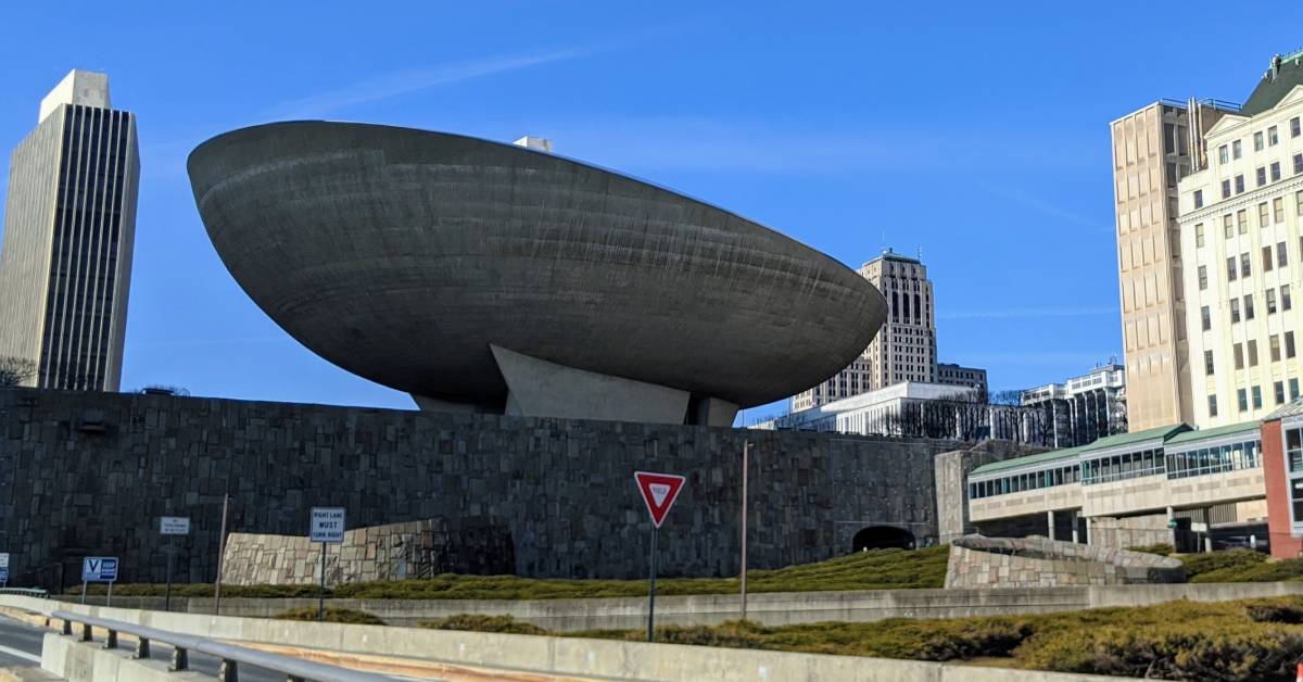 view of the egg in albany