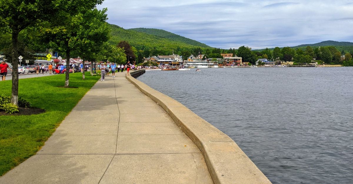 lake george boardwalk