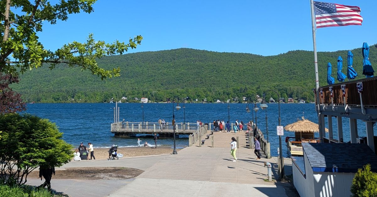lake george village dock