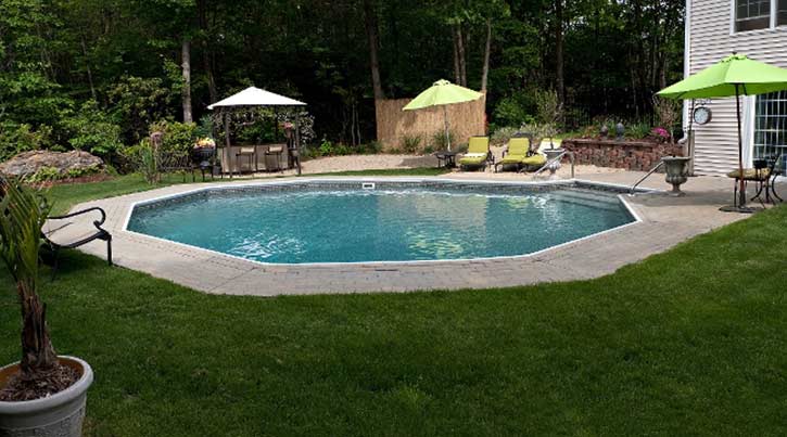 Octagonal pool