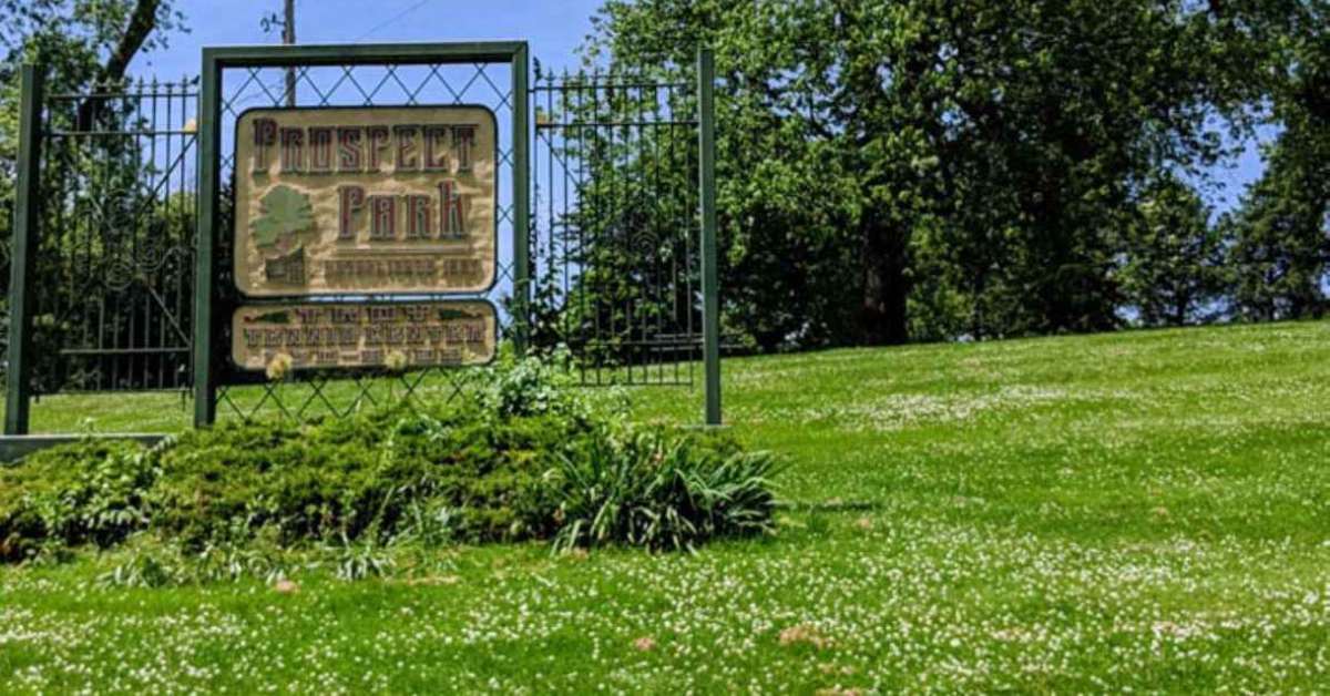 prospect park sign