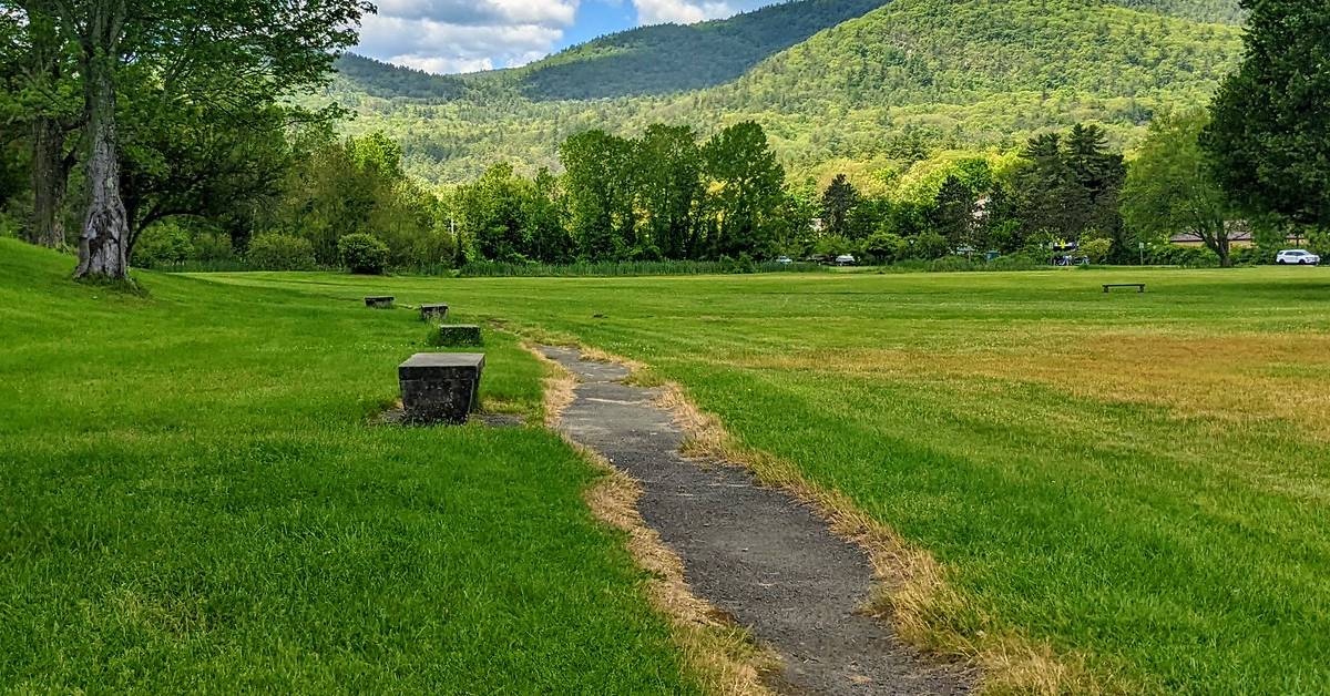 path in lake george battlefield state park