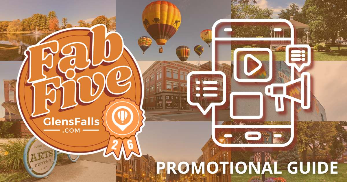 GlensFalls.com Fab Five Awards 2026 Promotion Tips Promo