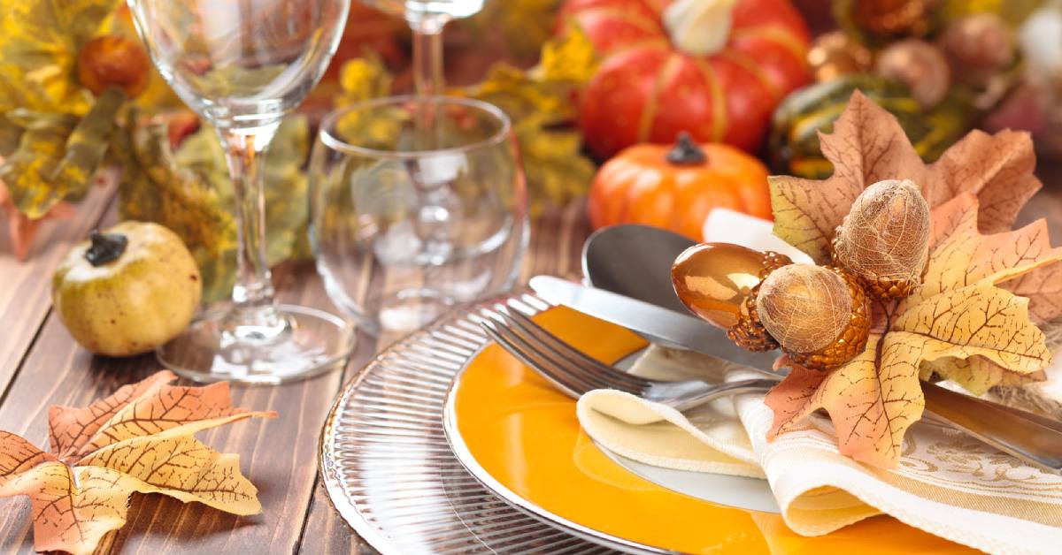 fall theme dinner