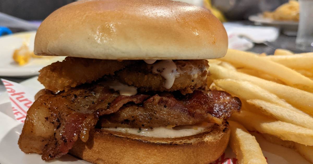 bacon burger