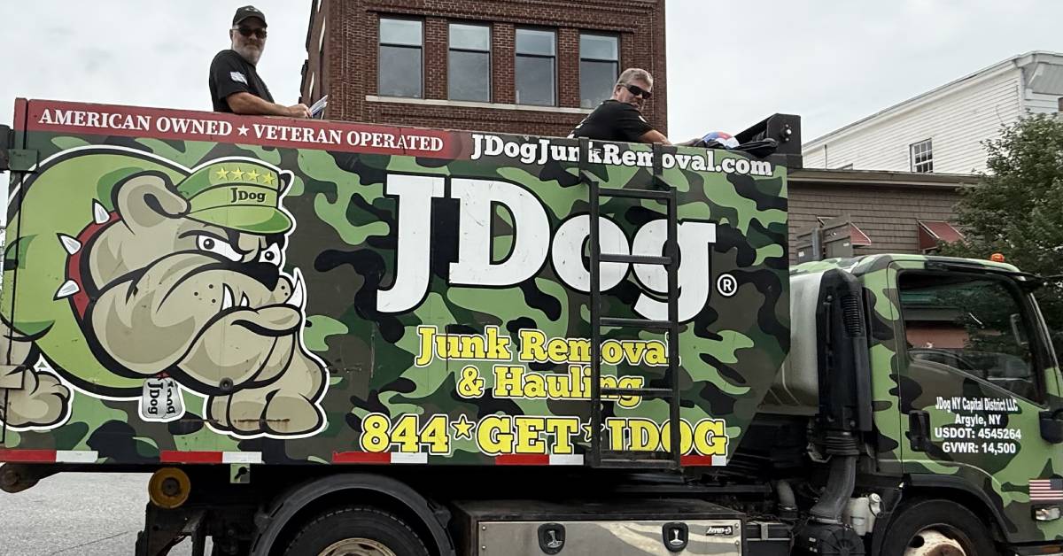 jdog junk removal truck