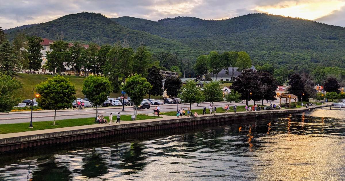 lake george boardwalk