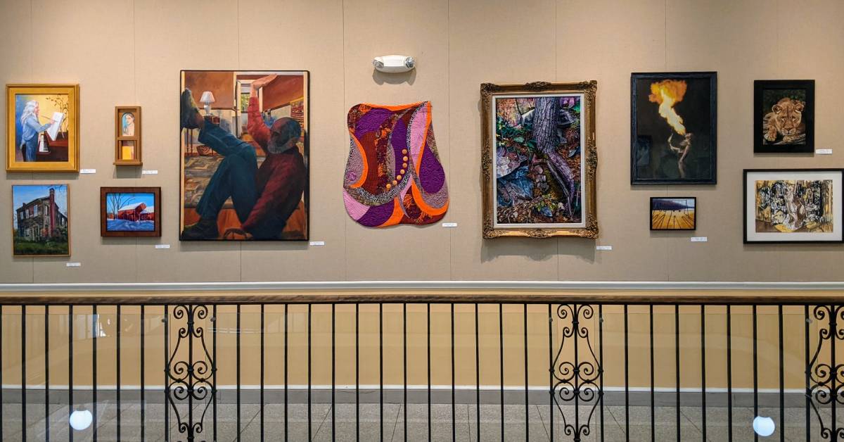 paintings at crandall library