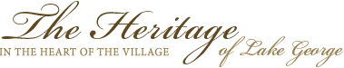 the heritage of lake george logo