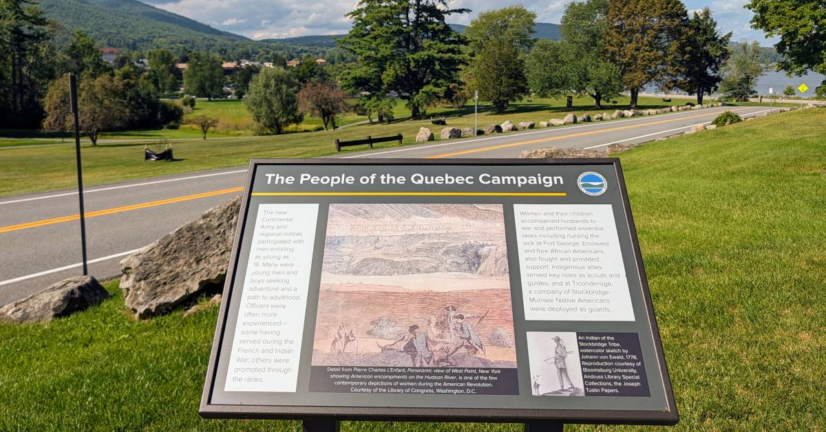 signage on the people of the quebec campaign