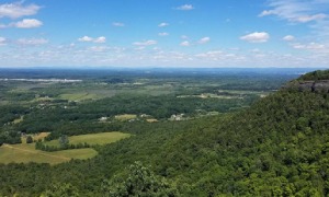 view from summit