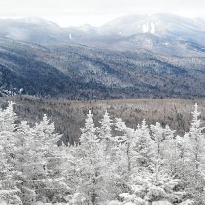 winter summit view