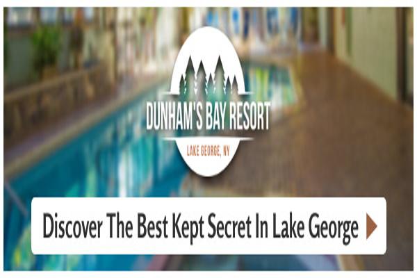 banner that says Discover the Best Kept Secret in Lake George