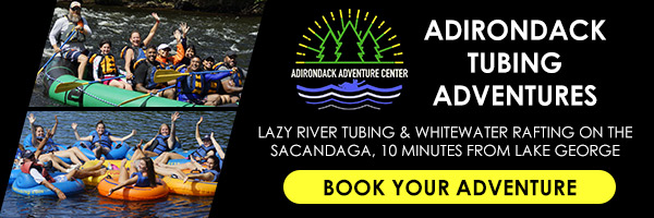 people whitewater rafting and lazy river tubing
