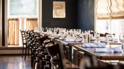 table at brook tavern