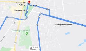 google maps of saratoga springs