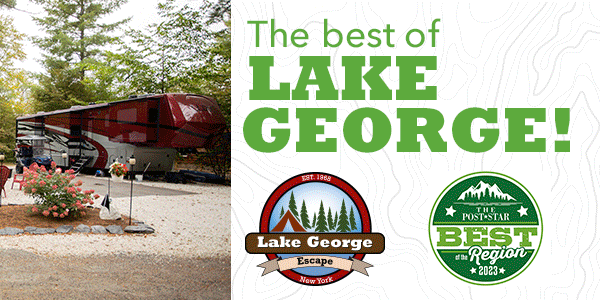 Lake George Escape Display Ad
