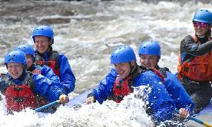 group whitewater rafts