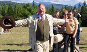 teddy roosevelt impersonator in newcomb