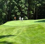 people on golf course