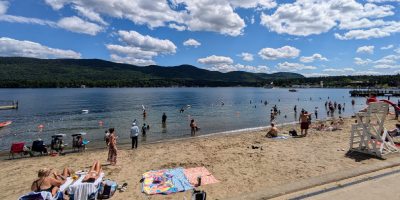 shepard park beach in lake george