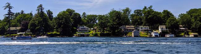 boats on lake george