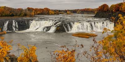 cohoes falls in the fall