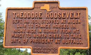 theodore roosevelt historical marker