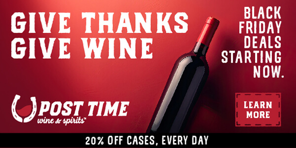 Post Time Wine & Spirits Display Ad 