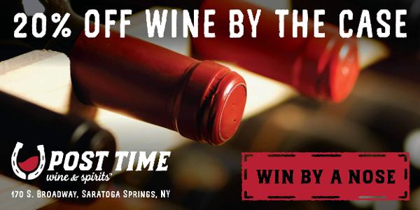 Post Time Wine & Spirits Display Ad 