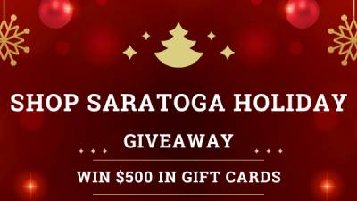 enter to win $500 in saratoga gift cards