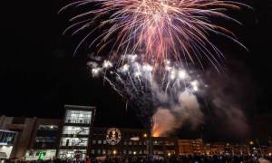 new year's eve fireworks in saratoga