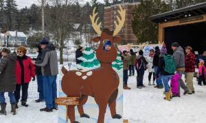 people at saranac lake winter carnival